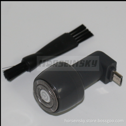 Mini Portable USB Electric Shaver Razor for 5pin Connector Razor for Android Cellphones